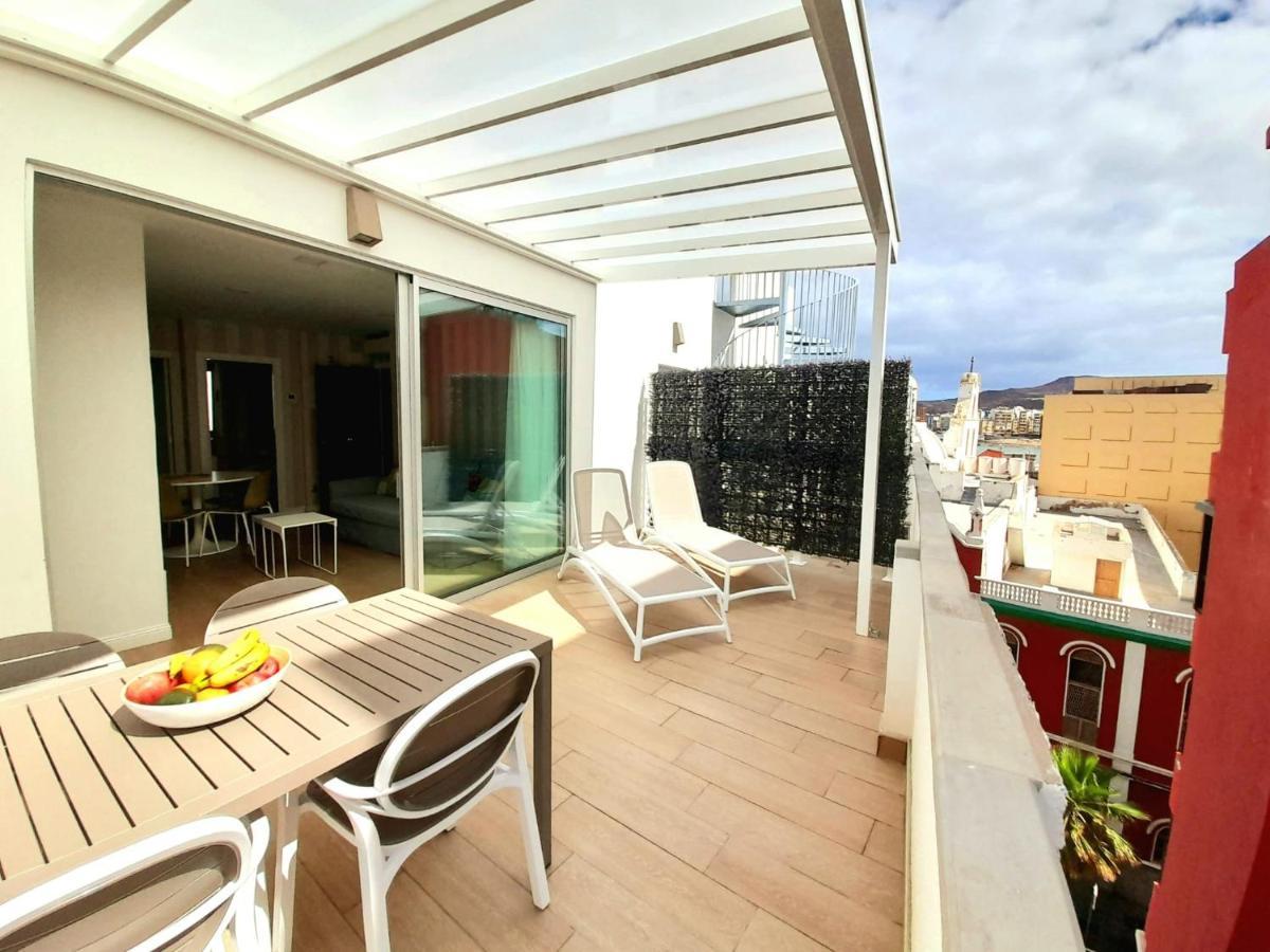 Malibú Canteras Ático 22 con Terraza - Penthouse with Terrace Las Palmas de Gran Canárias Exterior foto